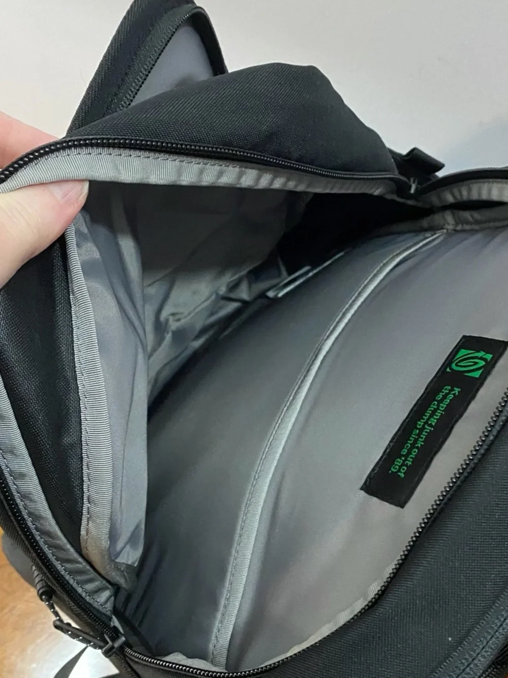 Timbuk2 Parkside Backpack‎ Eco Black Casual Travel School Office 384-3-1068